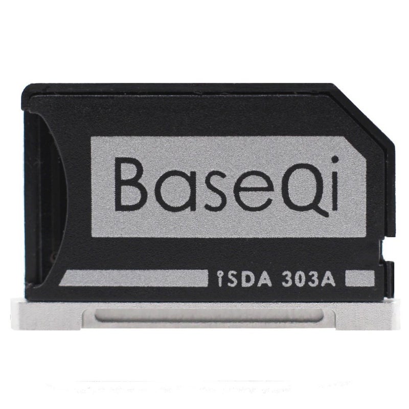 BaseQi Aluminum microSD Adapter for MacBook Pro Retina 13" - Image 1